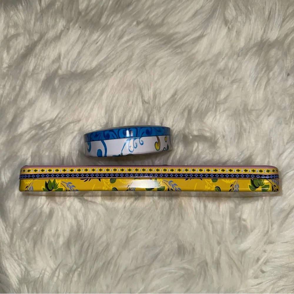 Brighton Decorative Tin Storage‎ Case Lot of 7